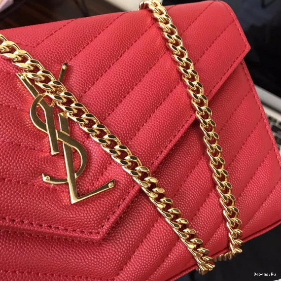 CHAIN CASSANDRE WALLET YSL MATELASSÉ 0819